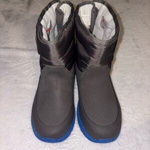 Youth UGG Toty Snow Boot Big Kid Waterproof  3M Thinsulate CHARCOAL / DIVE US 4